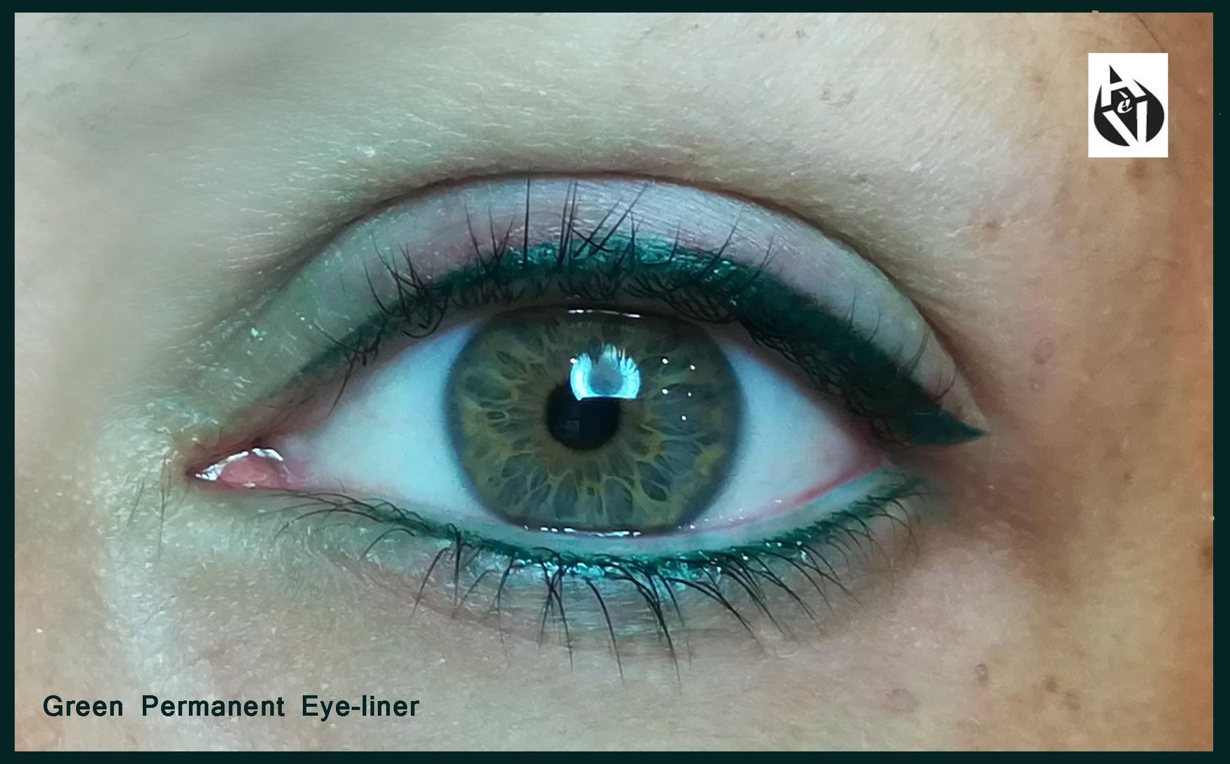 Eye liner verde